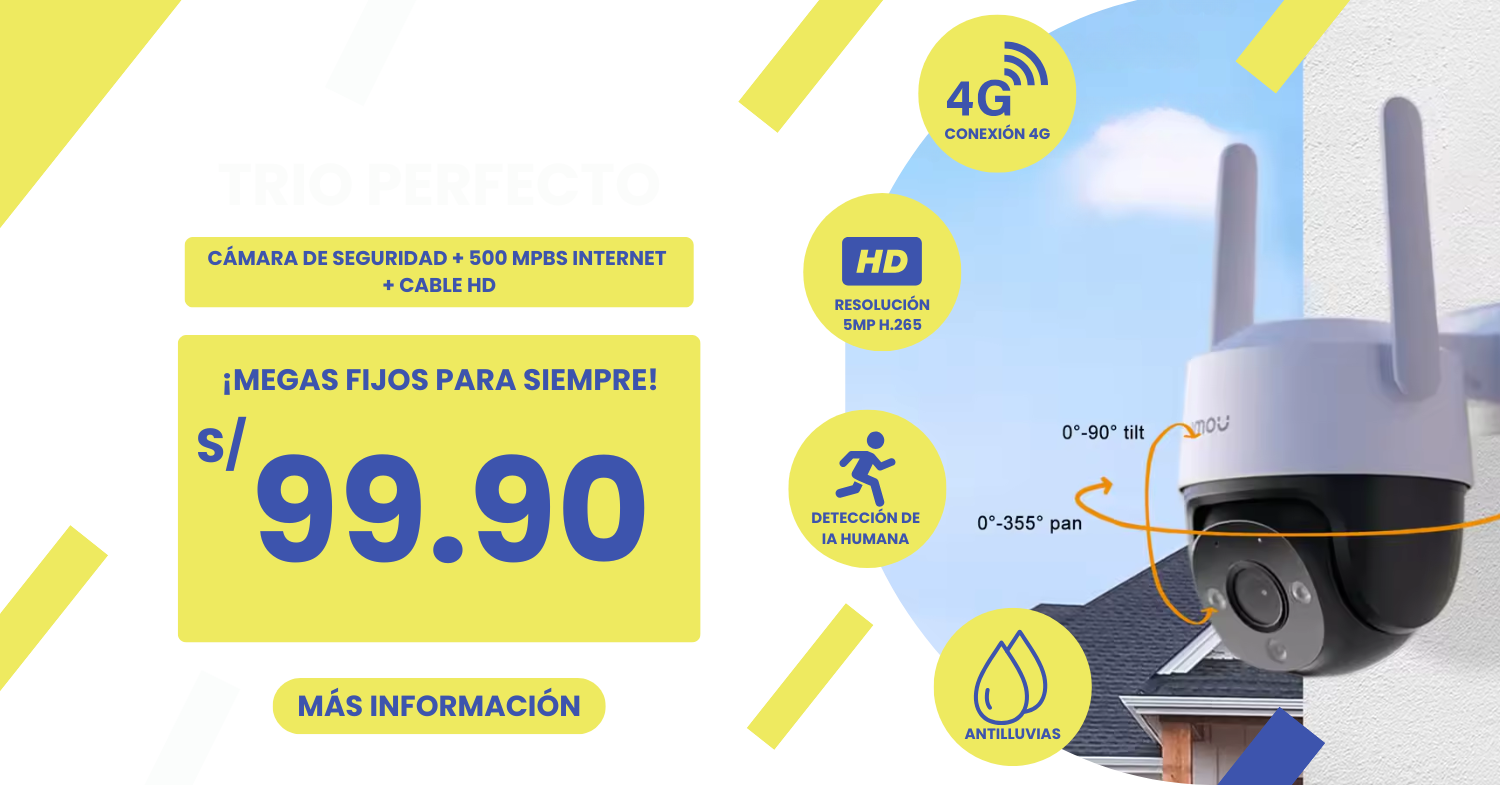 Paquetes de Internet y Seguridad Hogar Fiber Z