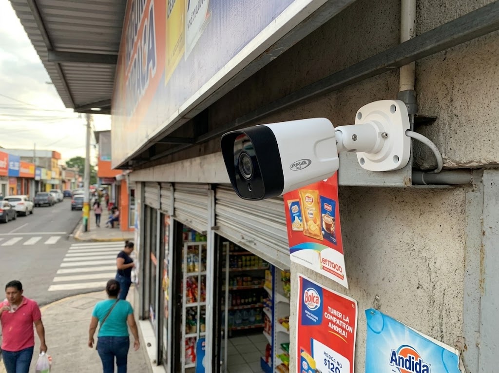 Cámara Bullet IP perimetral para exteriores y fachadas