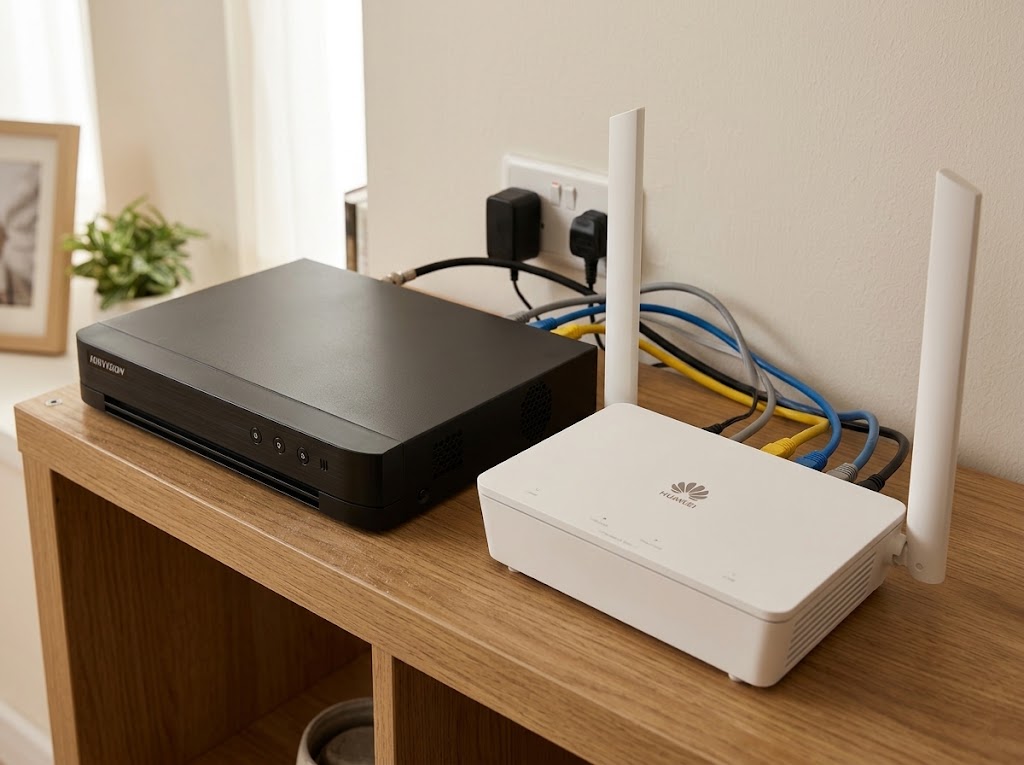 Grabador DVR y NVR para videovigilancia continua